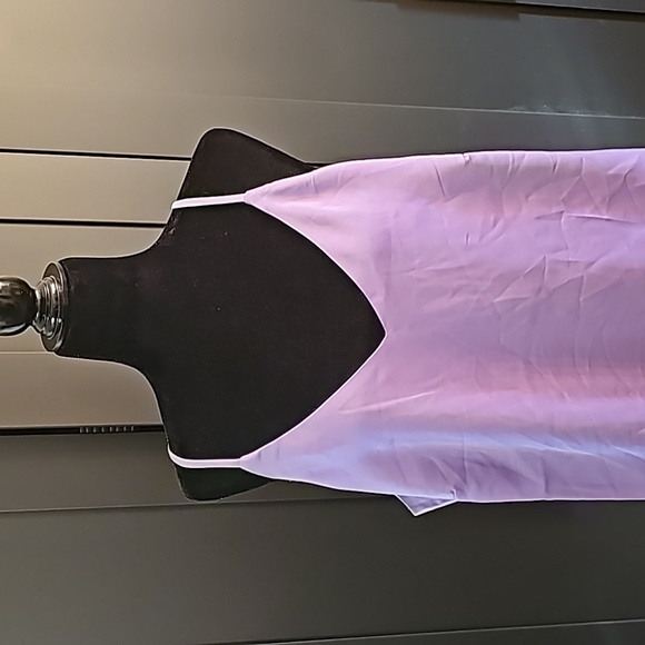 Flowy lightweight Lilac purple summer tank BNWT sz XXL adjustable beach vacation - Picture 3 of 10